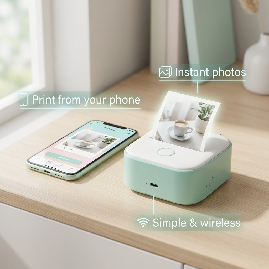 Portable Mini Printer By Nivelly
