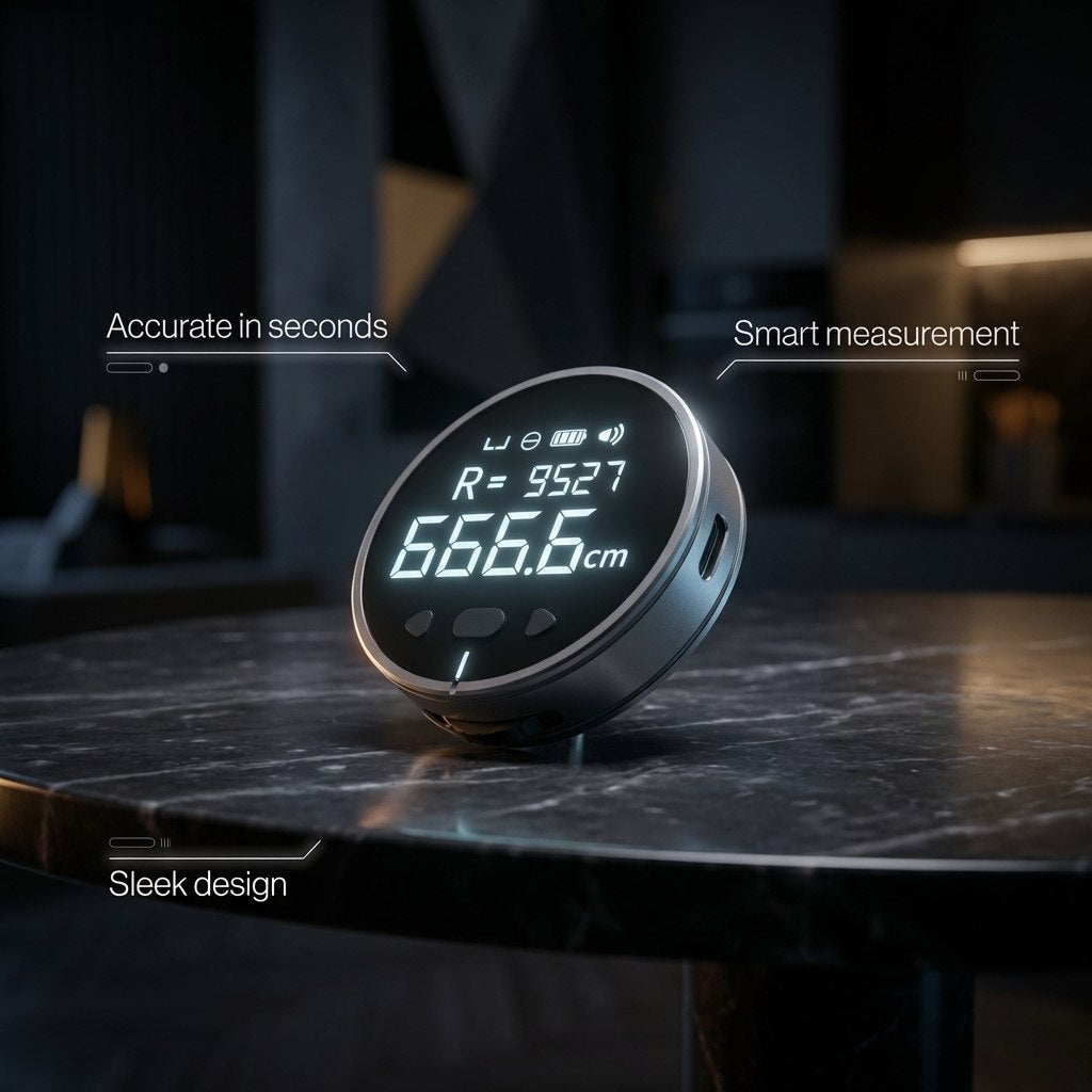 Electronic Measuring Ruler By Nivelly