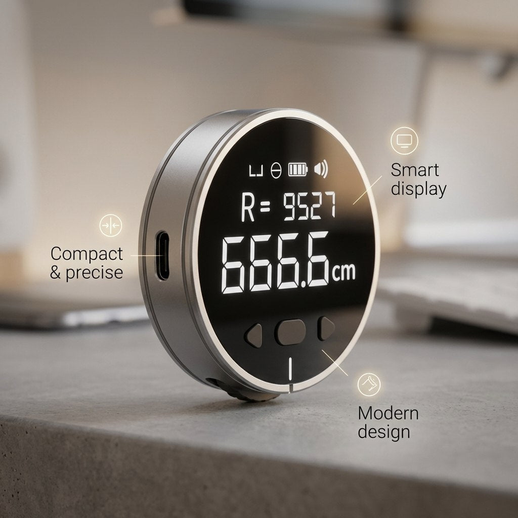 Electronic Measuring Ruler By Nivelly