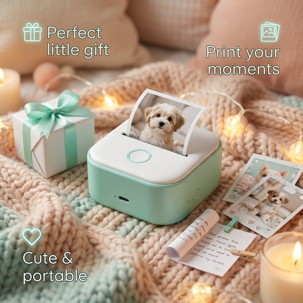 Portable Mini Printer By Nivelly