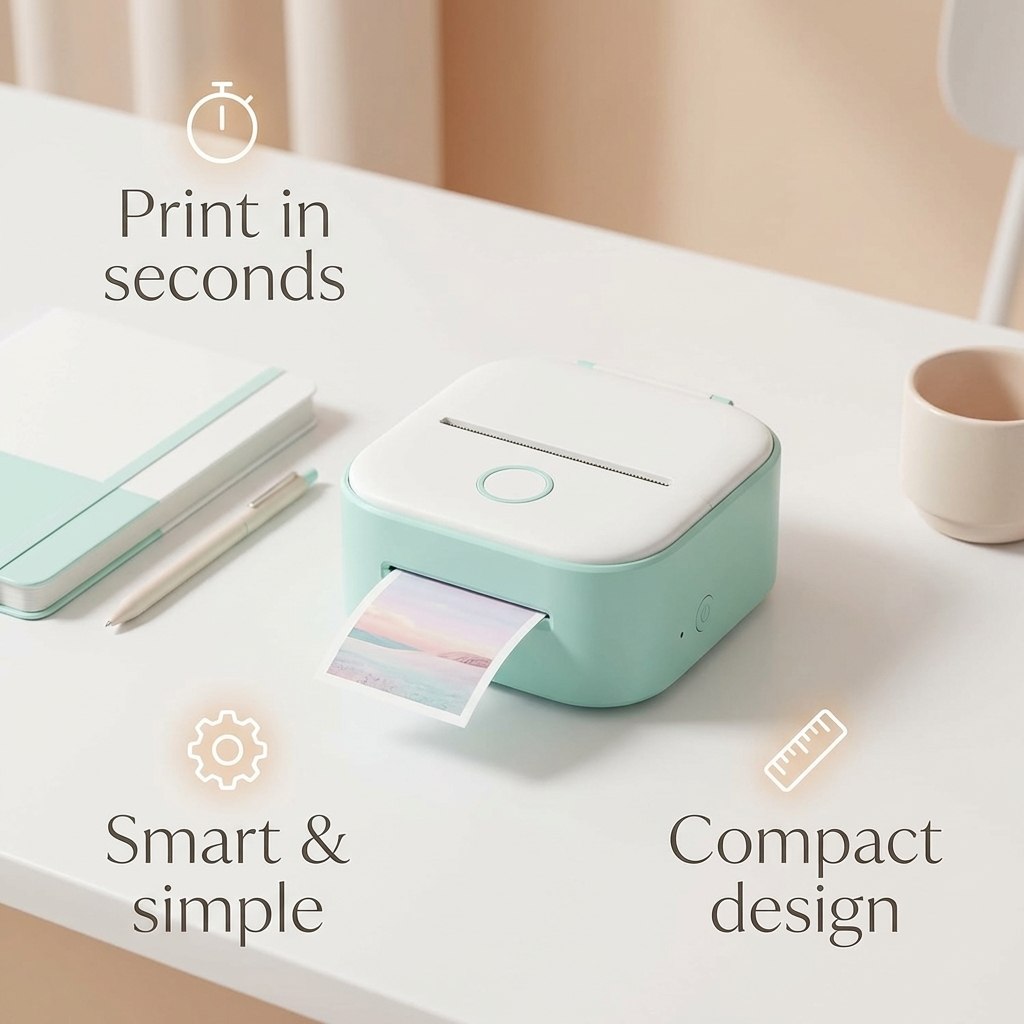 Portable Mini Printer By Nivelly