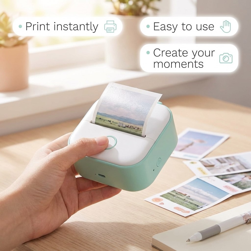 Portable Mini Printer By Nivelly
