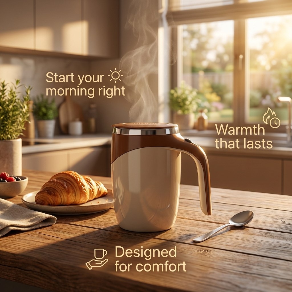Rechargeable Coffee Cup By Nivelly